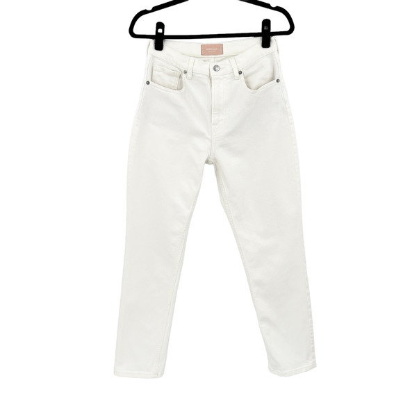 Everlane High Rise Straight Jeans in White - Picture 10 of 10